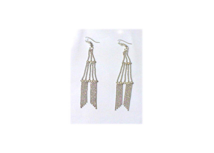 White Gold Plated | Fashion Earrings